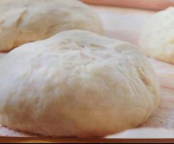 Pizzateig mit Weizenbier