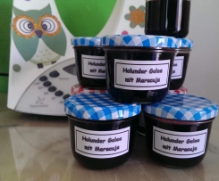 Holunder Gelee mit Maracuja