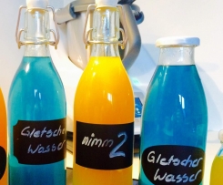 (Ice) Gletscher Wasser mit Schuss