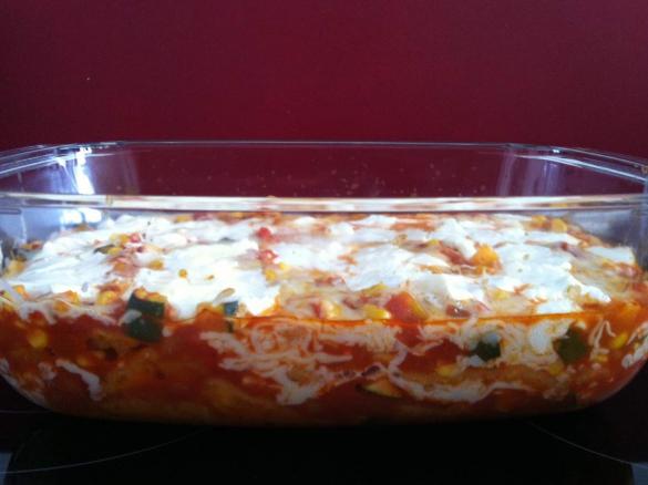 Mexikanischer Tomatenauflauf - vegetarisch