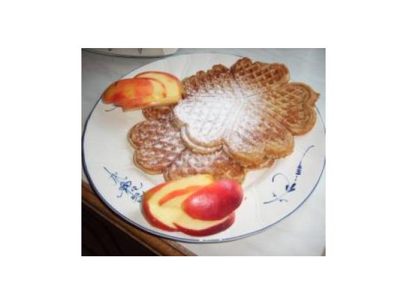 Apfel - Zimt - Waffeln ..