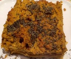 Kürbis Tofu Lasagne Vegan kalorienarm