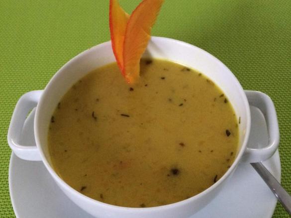 Gemüsesuppe mit Hokkaido Kürbis Vegan