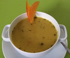 Gemüsesuppe mit Hokkaido Kürbis Vegan