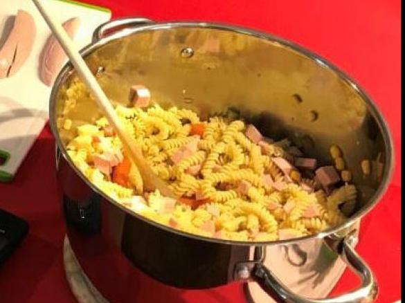 Nudelsalat ohne Mayonnaise