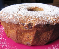 Kirsch-Guglhupf (oder mit Rhabarber)