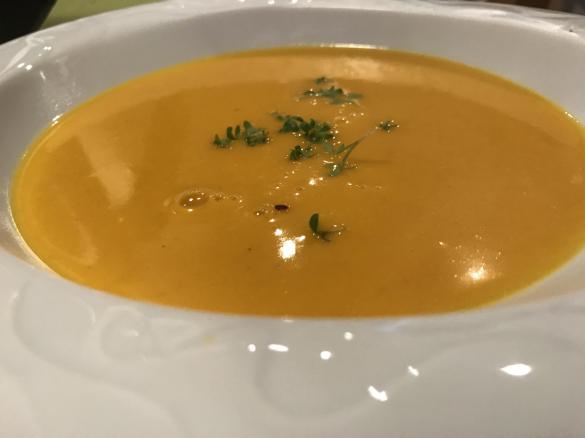 Hokkaido Kürbissuppe