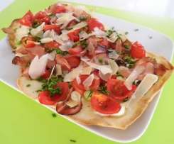 Tomaten - Flammkuchen