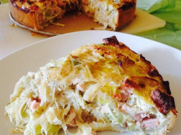 Sauerkrautquiche