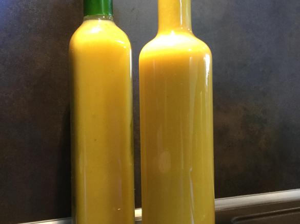 Sommer Salatdressing mit Orangensaft