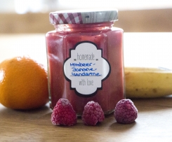 Himbeer-Bananen-Mandarinen Marmelade