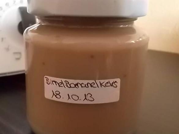 Birne-Banane mit Keks