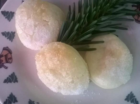 Luftige saure Sahne Plätzchen