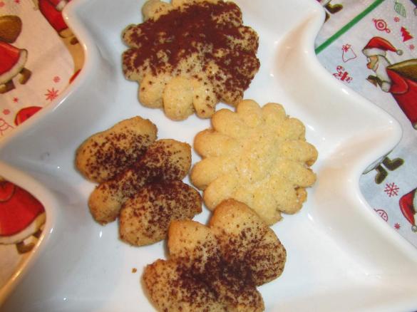 Dinkel-Spritzgebäck für die Gebäckpresse (weizenfrei, milchfrei)