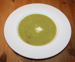 Lauch-Karotten-Suppe mit einer Kokos-Note