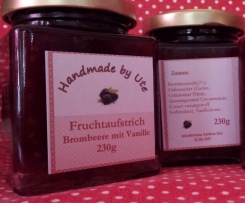 Fruchtaufstrich Brombeere mit Vanille