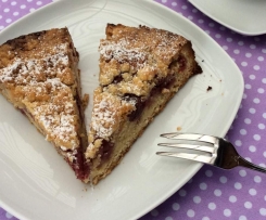 Sauerkirsch- Streuselkuchen