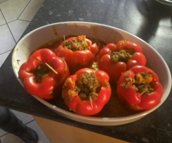 Gefüllte Paprika 