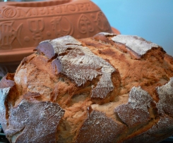 Rustikale Bauernkruste - Roggenmischbrot