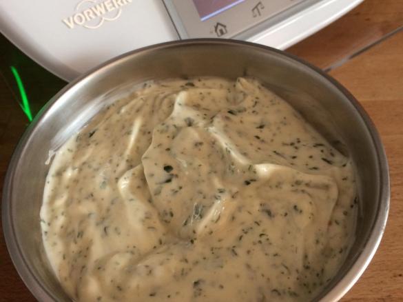 Knoblauch-Kräutercreme