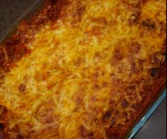 Variation weltbeste Lasagne ohne Bechamelsoße