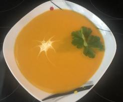 Hokkaido-Kürbissuppe