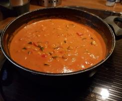 Putengulasch mit Gemüse