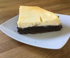 Brownie Cheesekake Schokoladen Käsekuchen