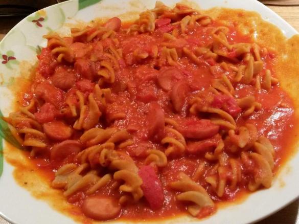 Variation von Würstchengulasch WW 10PP