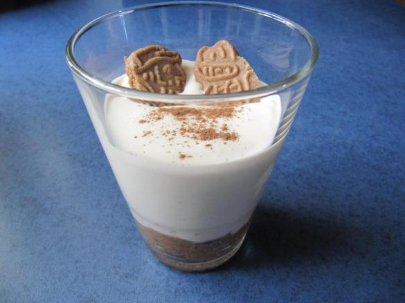 Orangen-Creme mit Spekulatius