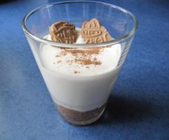 Orangen-Creme mit Spekulatius