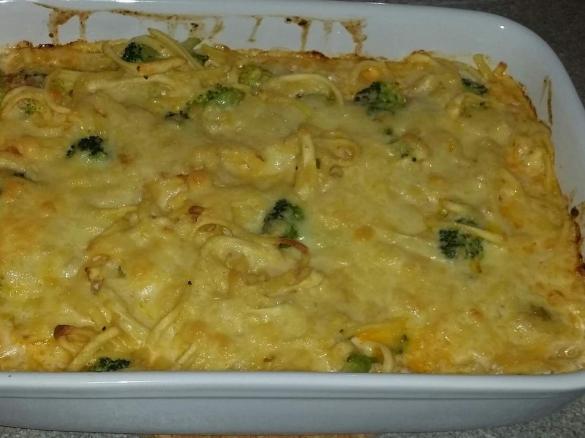 Spätzleauflauf mit Brokkoli