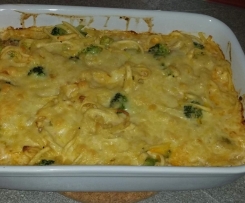 Spätzleauflauf mit Brokkoli