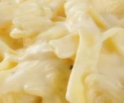 Gorgonzola-Sahne-Soße mit Nudeln