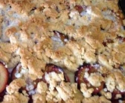 Pflaumenstreußel Glutenfrei