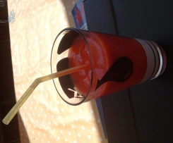 Erdbeerdrink kalorienarm, alkoholfrei