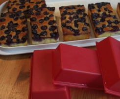 Käsekuchen mit Blaubeeren