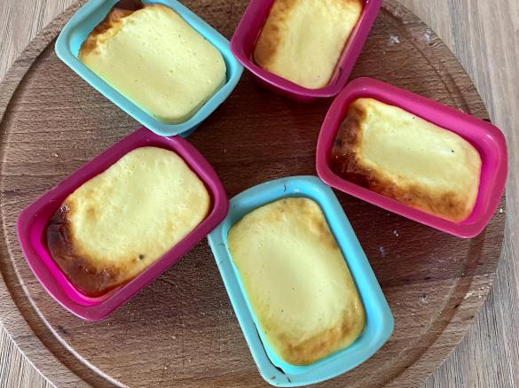 Einfache kleine Käsekuchen