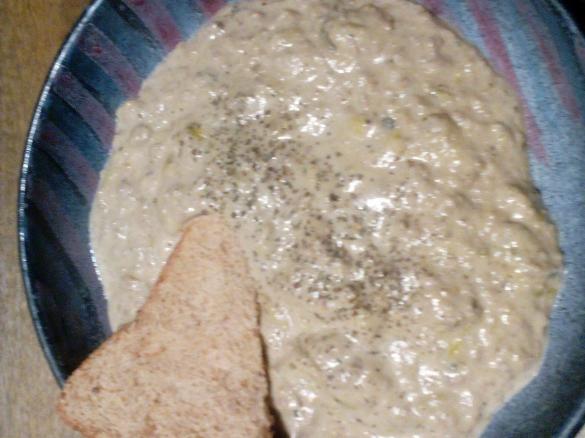 Porreesuppe mit Hack