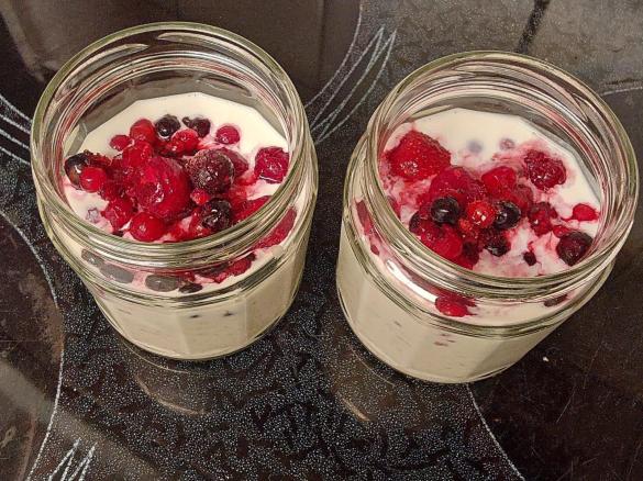 LOW CARB - Frühstücks - Overneight - Oats