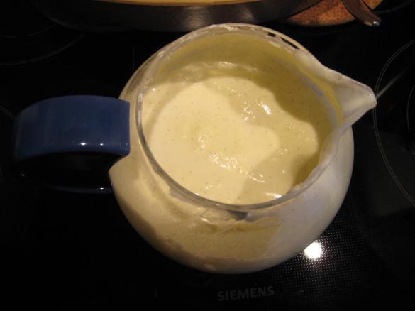 Variation von Vanillesauce - ohne Ei