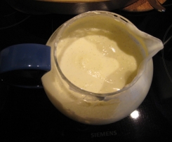 Variation von Vanillesauce - ohne Ei