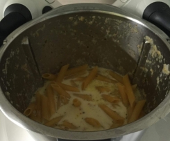 All-In Käse-Rahmnudeln mit Bacon