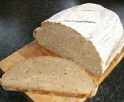 Variation von Bauernbrot mit Gewürzen