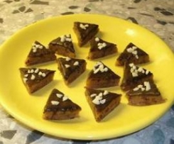 Weihnachtliche Fruchtecken