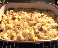 Sauerkraut-Kartoffel-Auflauf mit Senf-Béchamel