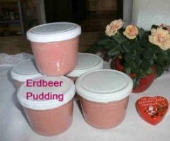Erdbeer-Pudding auf Vorrat