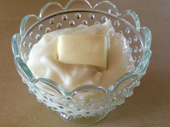 Mousse au weisse Chocolat Creme