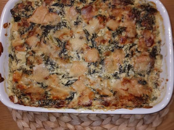 Spinat-Lasagna