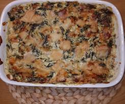 Spinat-Lasagna